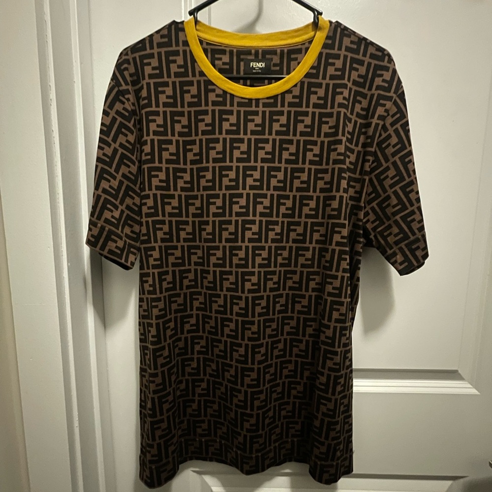 Fendi Patterned T-Shirt